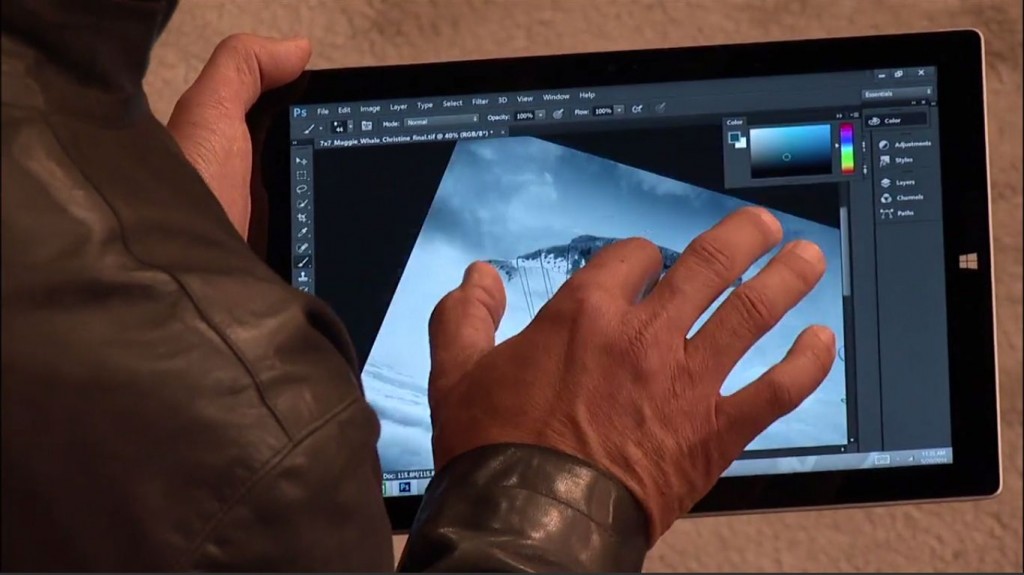 Microsoft Shows Off New Surface Pro 3 Laptop/Tablet Hybrid PC ...