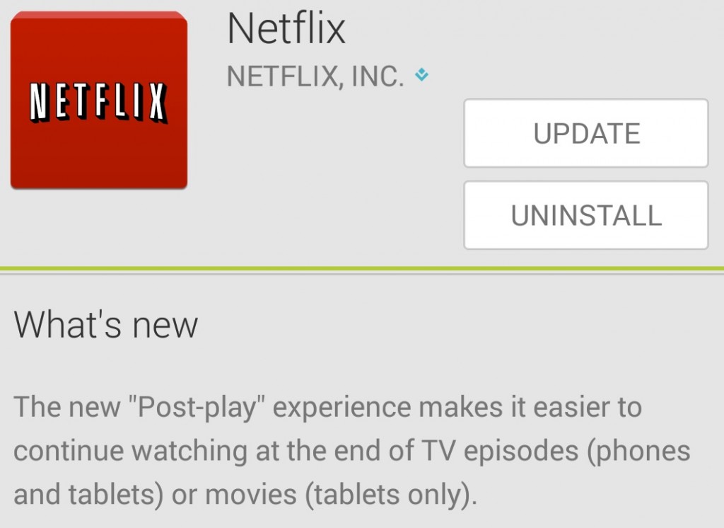 Post-Play Netflix Streaming Comes to Android – Chromecast to Follow