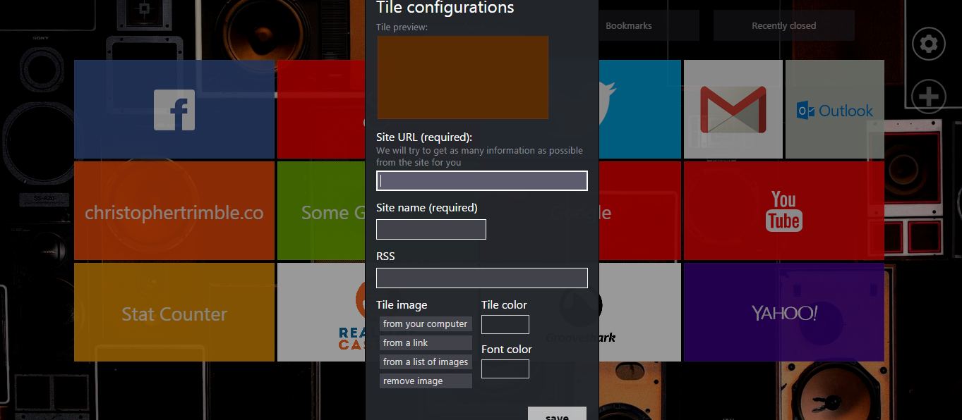 Review modern new tab page extension for chrome somegadgetguy