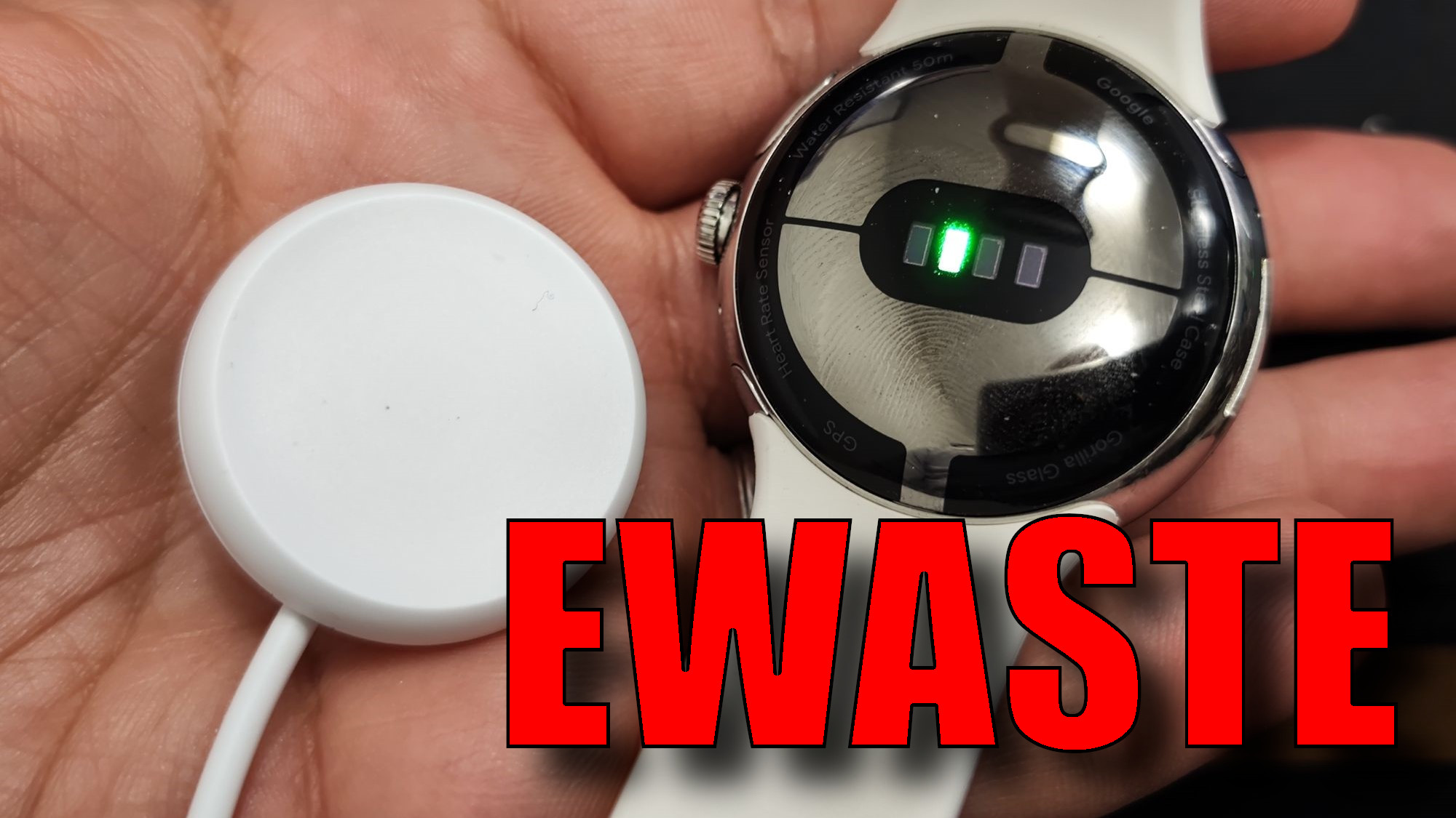 E Waste: My biggest problem with the Pixel Watch is the charger